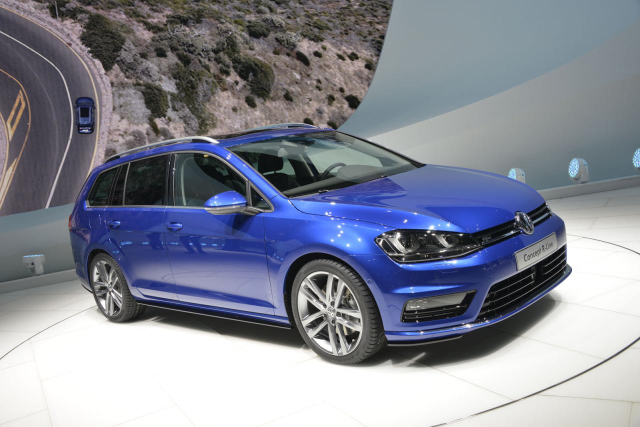 Volkswagen Cars News Mk7 Golf Wagon RLine Concept