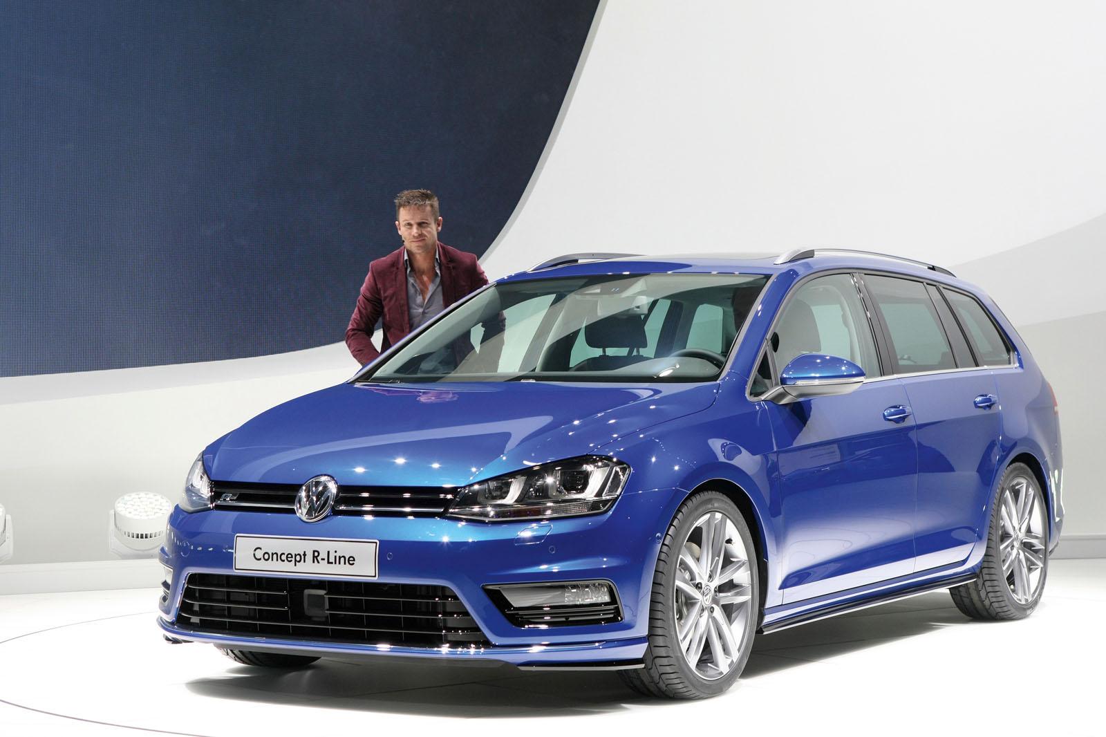 Volkswagen Cars News Mk7 Golf Wagon RLine Concept