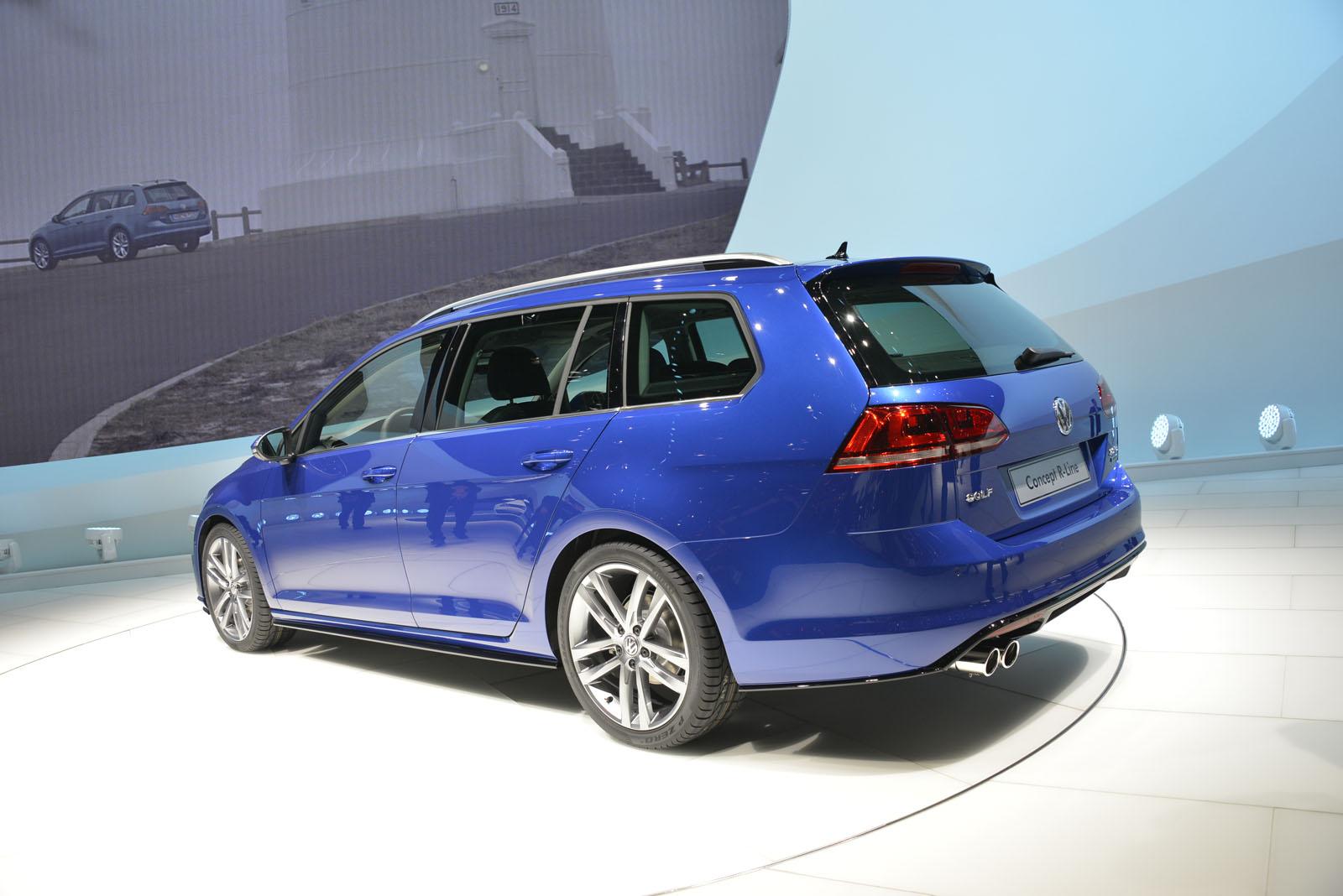 Volkswagen Cars News Mk7 Golf Wagon RLine Concept