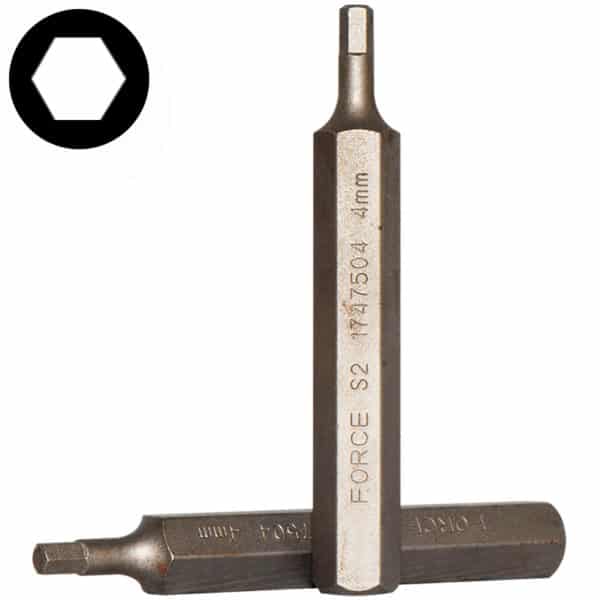 10mm Hex Bit 4 75mm | Force Tools South Africa