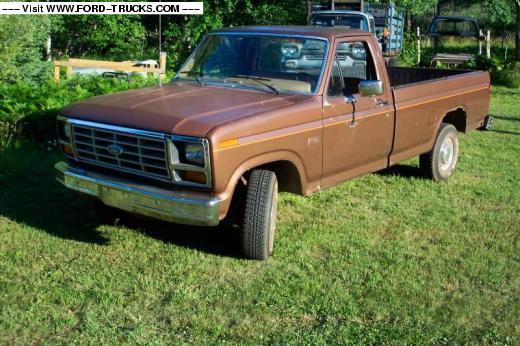 1983 Ford F150 4x2Brown Truck