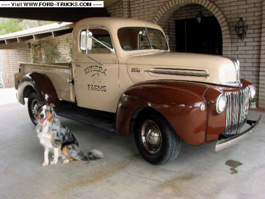 1947 Ford F1 4x2Ford n front