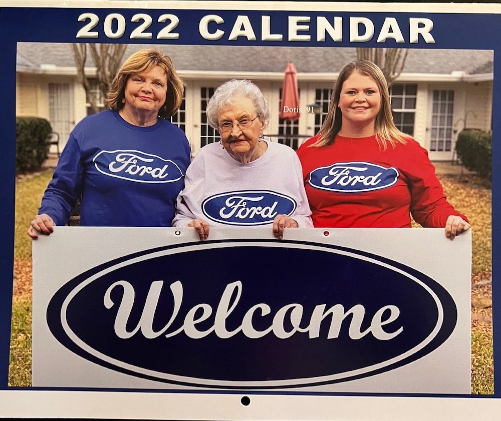 Tennessee Seniors Make Cool Calendar to Ford Blue Oval City to