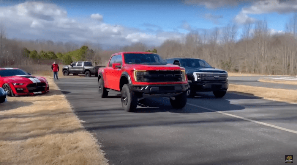 F150 Raptor R vs Lightning GasPowered Smackdown Proves Raptor is