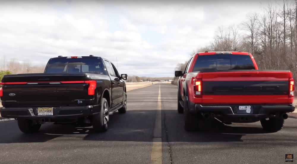 F150 Raptor R vs Lightning GasPowered Smackdown Proves Raptor is