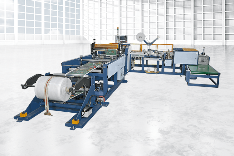 Auto Cutting and Sewing Machine PP woven Bag Making Machine Line