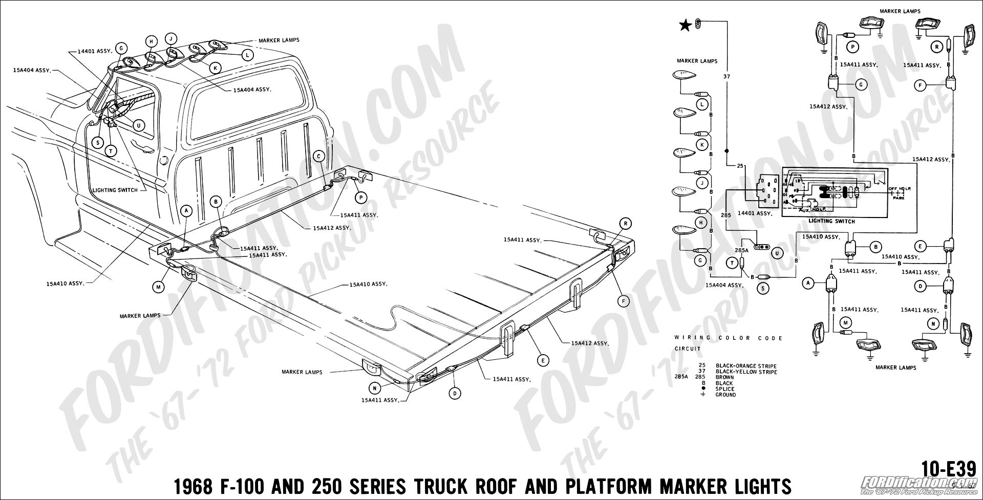 Ford Truck Technical Drawings and Schematics Section H