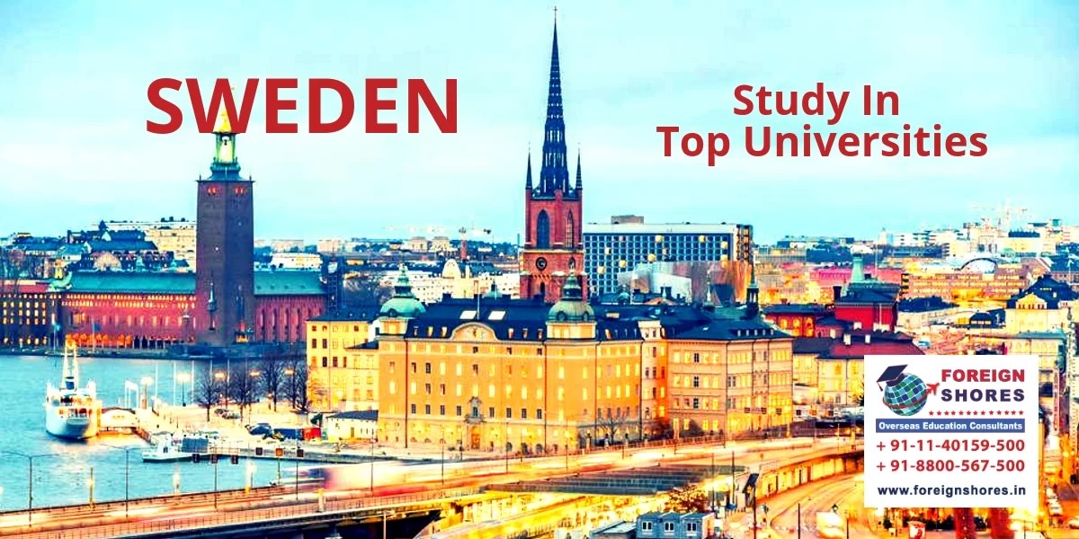 Study in Sweden Foreign Shores Sweden Education Consultants Delhi