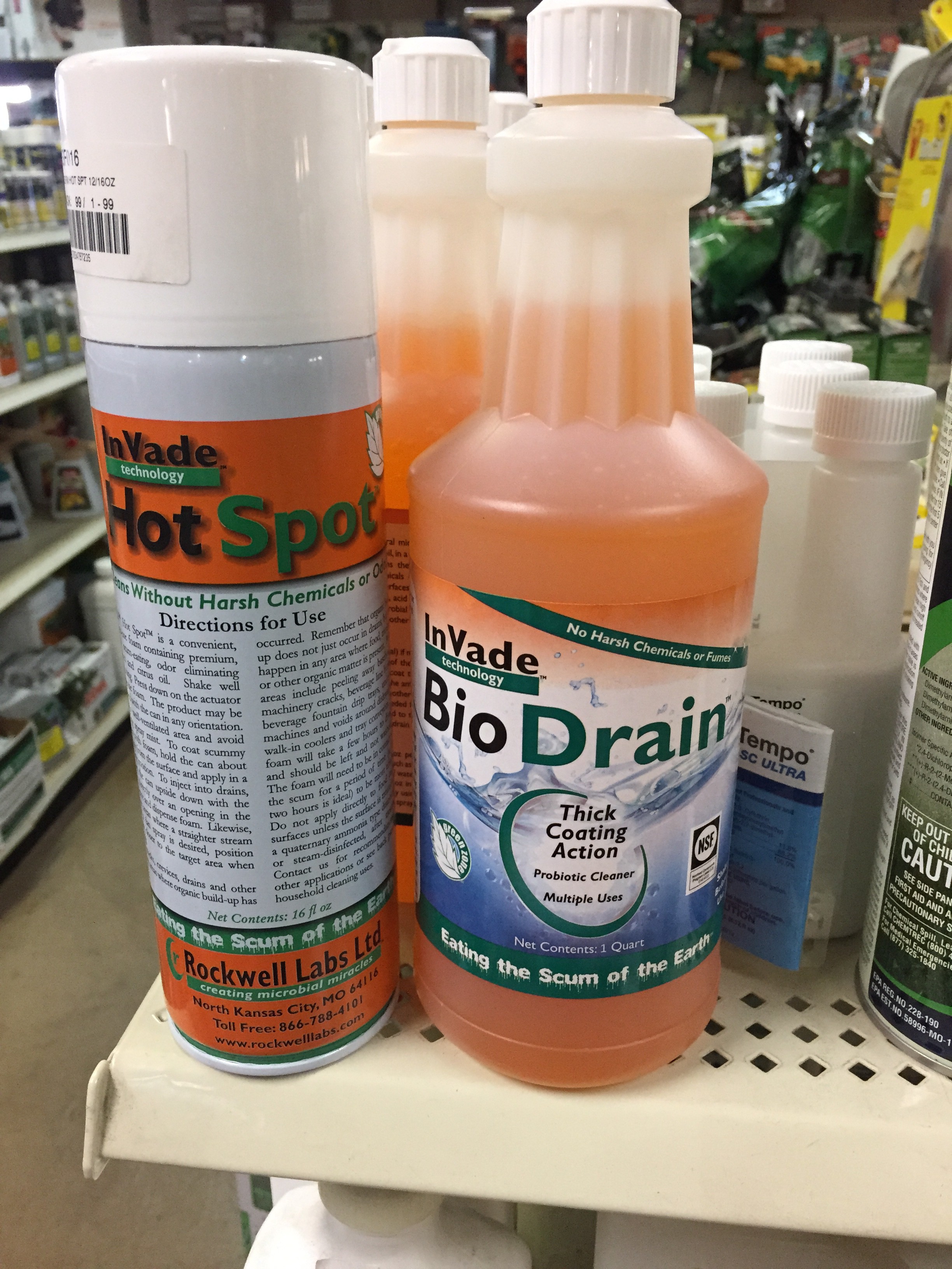 InVade Bio Drain Stops Flies and Odors Around Your Drains Foreman's