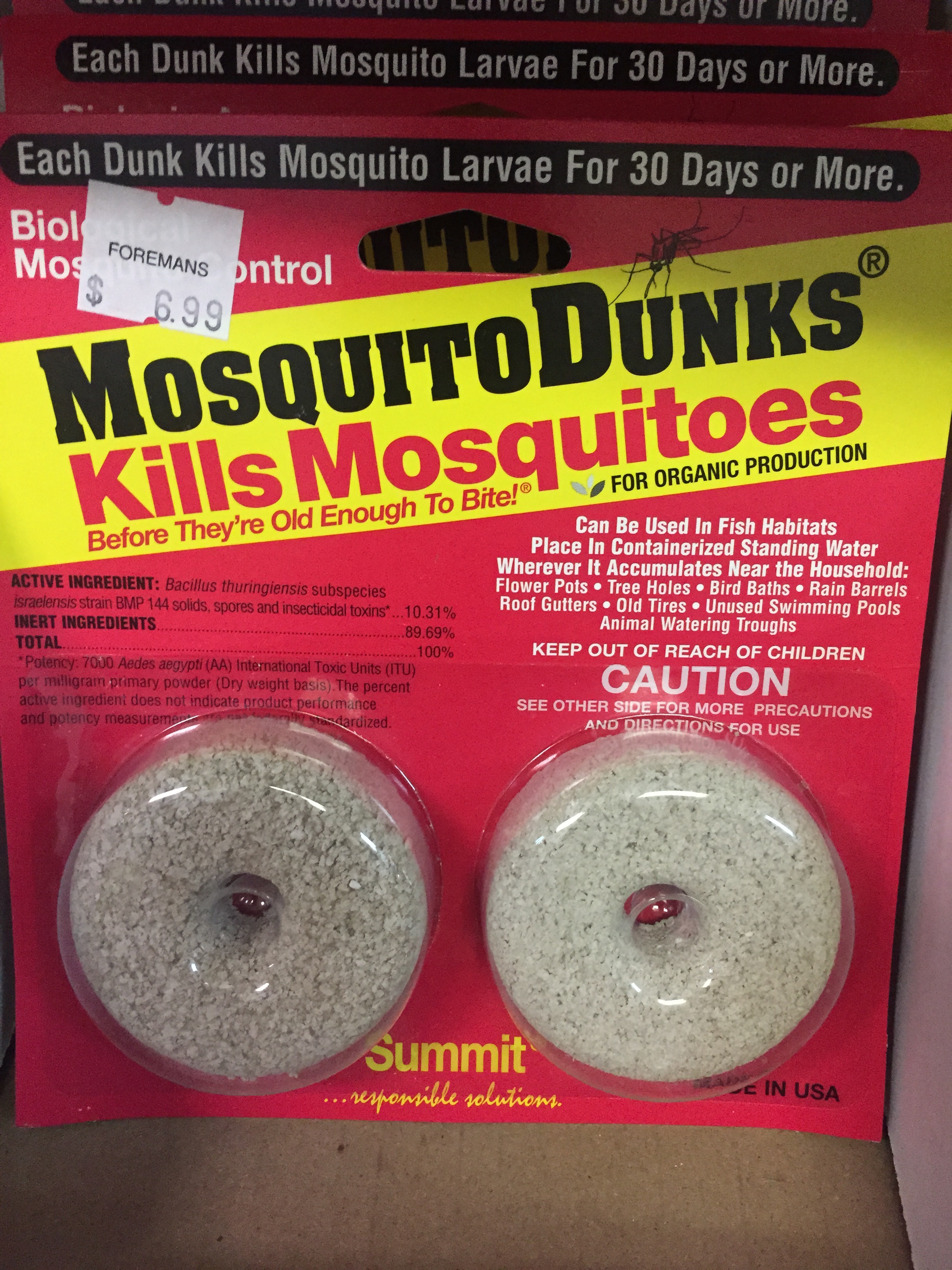 Mosquito Control Foreman's General Store