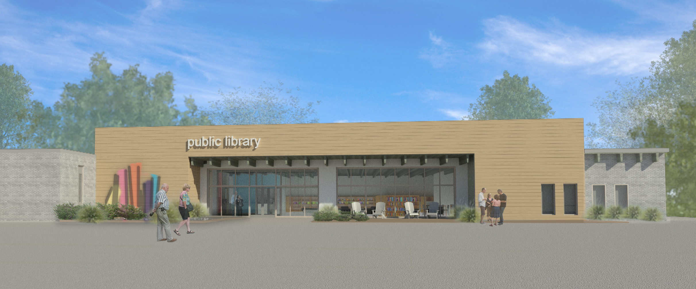 Library Forest City, Iowa