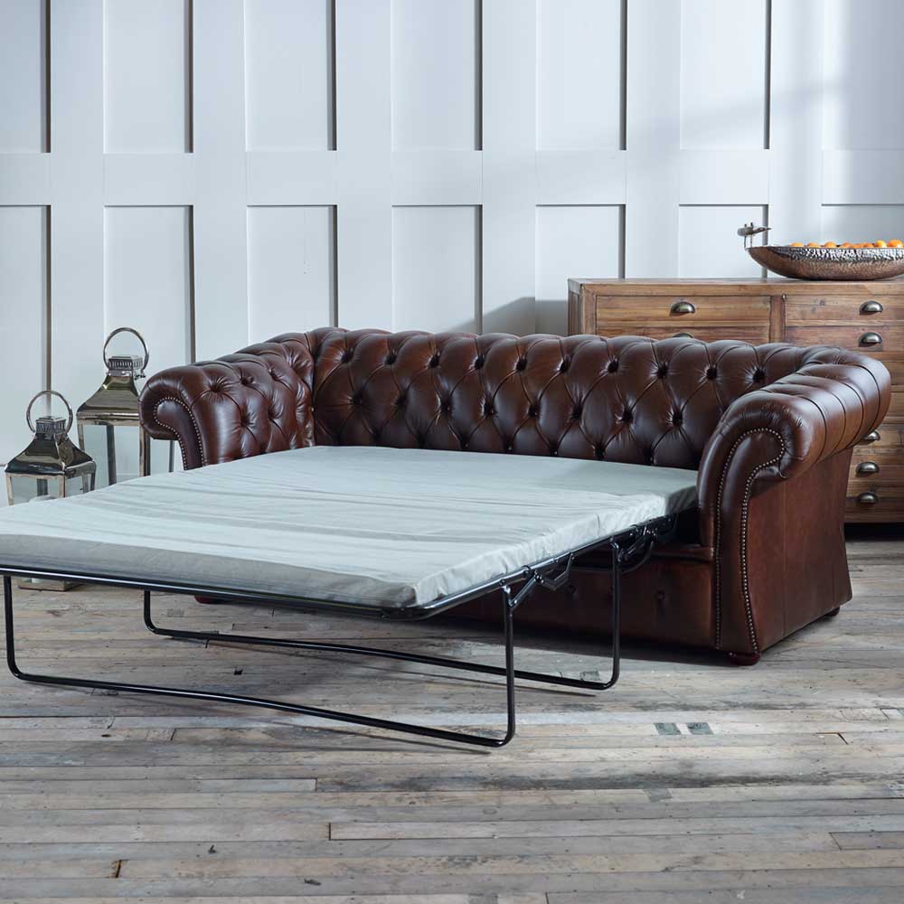 Gladstone 3 Seater Sofa Bed Forest Contract