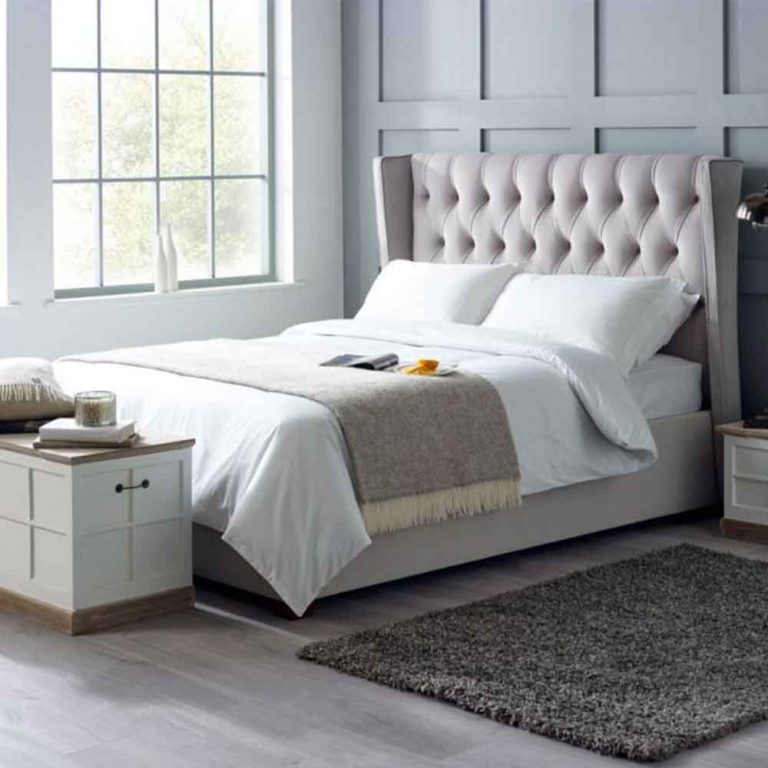 Hemingway Winged Headboard Bed Forest Contract Beds