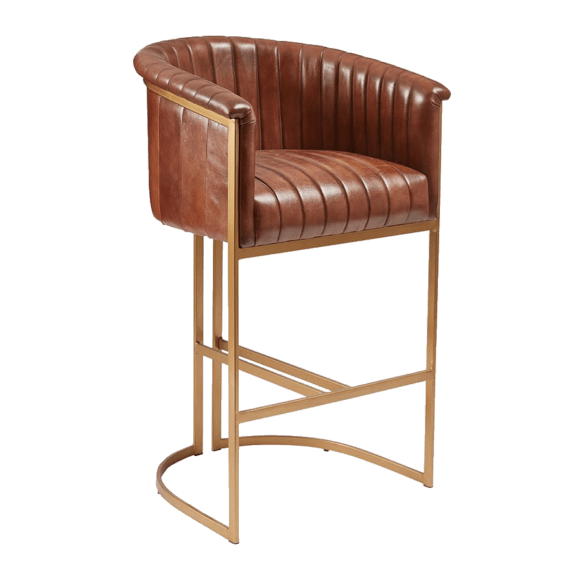 Nolan Old Fashioned Bar Stool Forest Contract Furniture