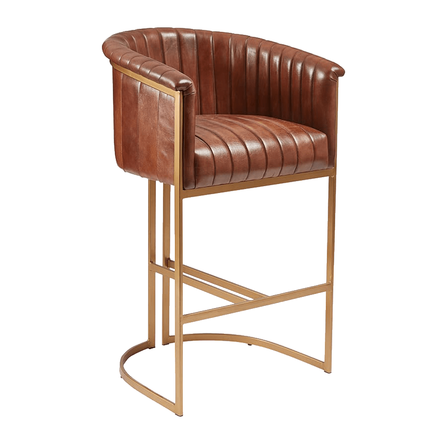 Nolan Old Fashioned Bar Stool Forest Contract Furniture