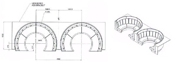 Banquette Seating & Fixed Seating Forest Contract