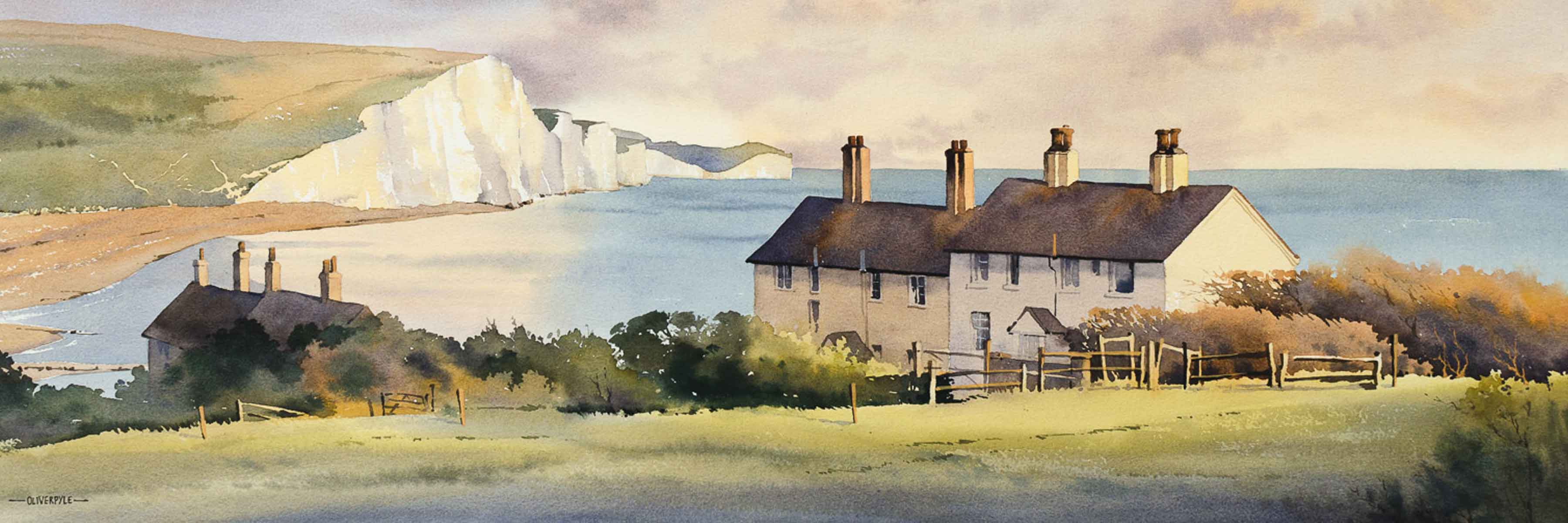 Watercolour Paintings by Oliver Pyle New Artists Forest Gallery