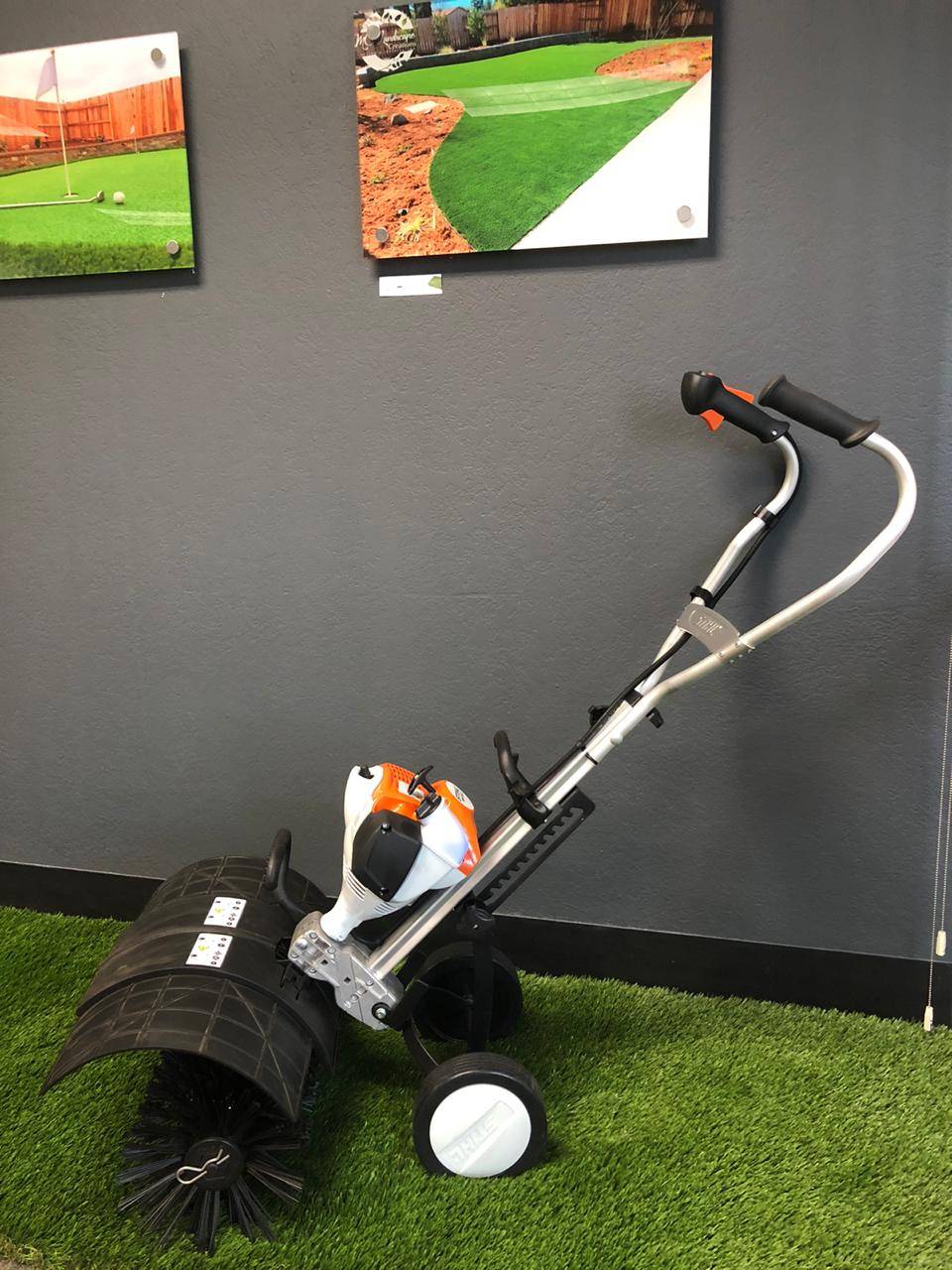 Stihl Yard Boss Walk Behind Power Broom Rent Now