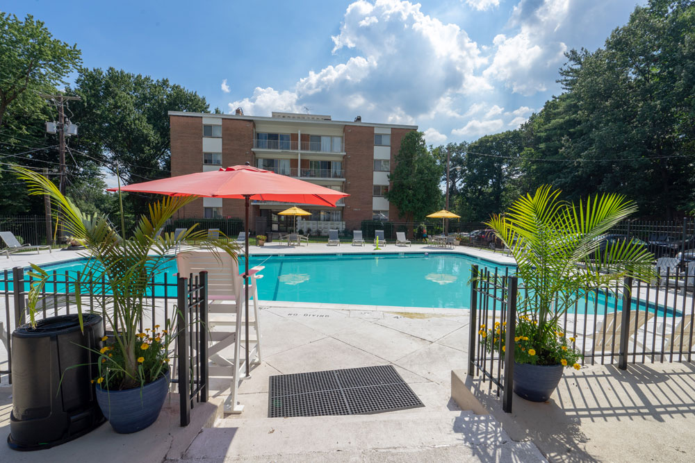 Exterior Forest Park Apartments Silver Spring, MD Apartments for Rent