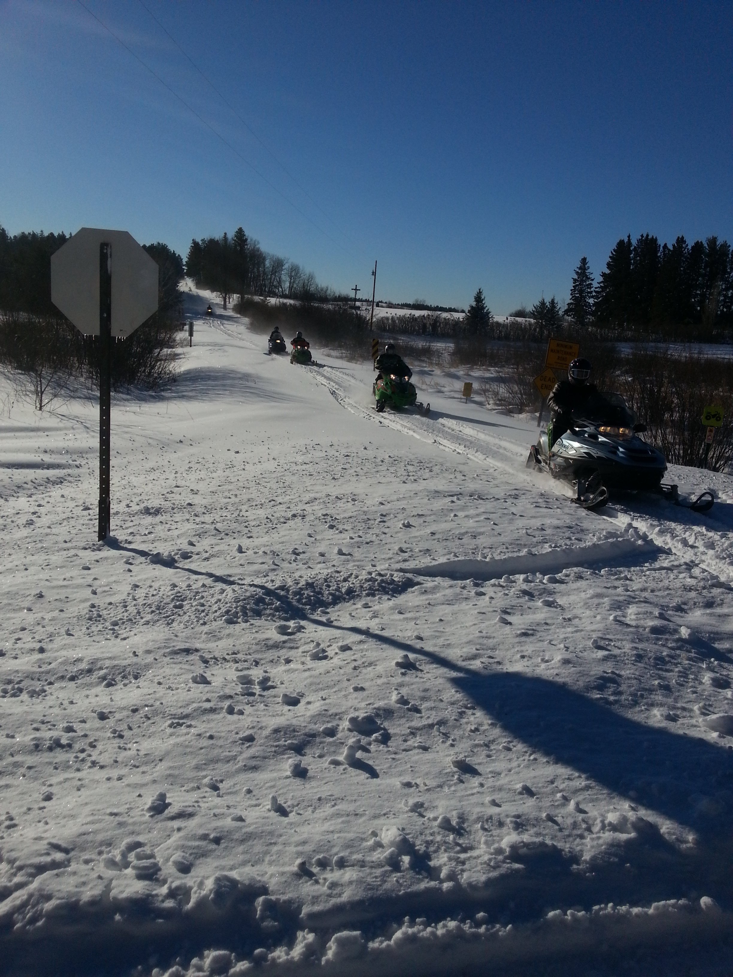 Two Inlets Trail2 Forest Riders Snowmobile Club
