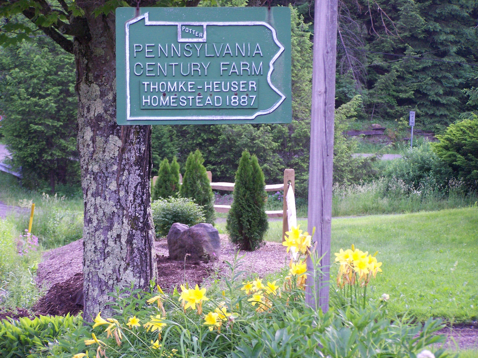 Our Century Farm Sign