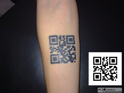 Qr Code Tattoo For The Geek 375_x_500_jpg
