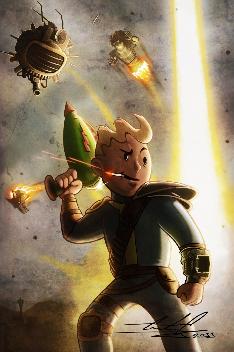 FandomFriday The Best Fallout Fan Art You'll See This Week