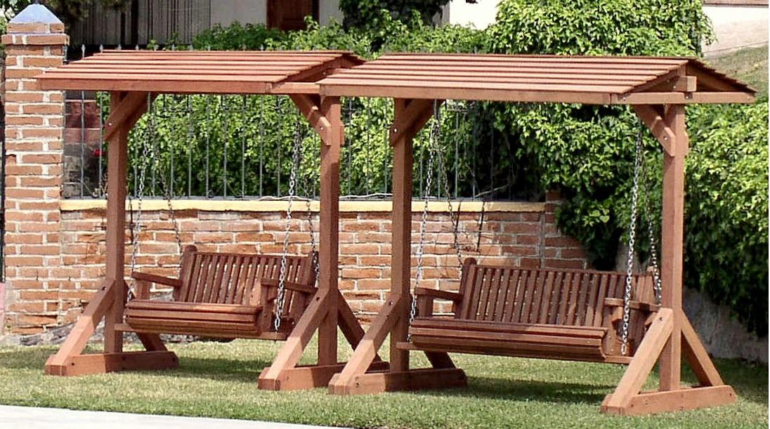 Bench Swings (Seats Only). Built to Last Decades Forever Redwood