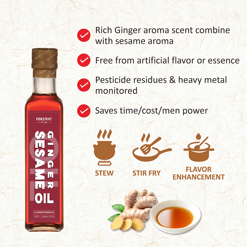 SESAME OIL GINGER SESAME OIL FLAVOR FULL FOODS INC.