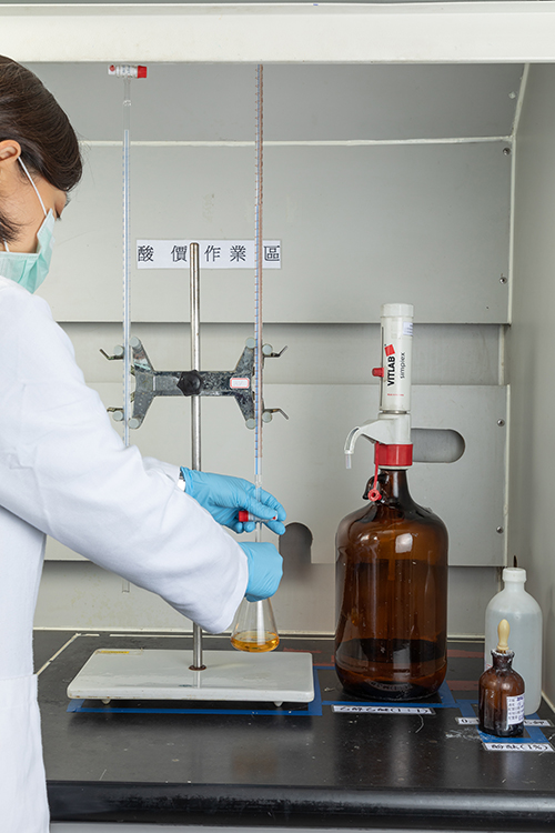 INHOUSE QC LABORATORY TITRATION TEST FLAVOR FULL FOODS INC.