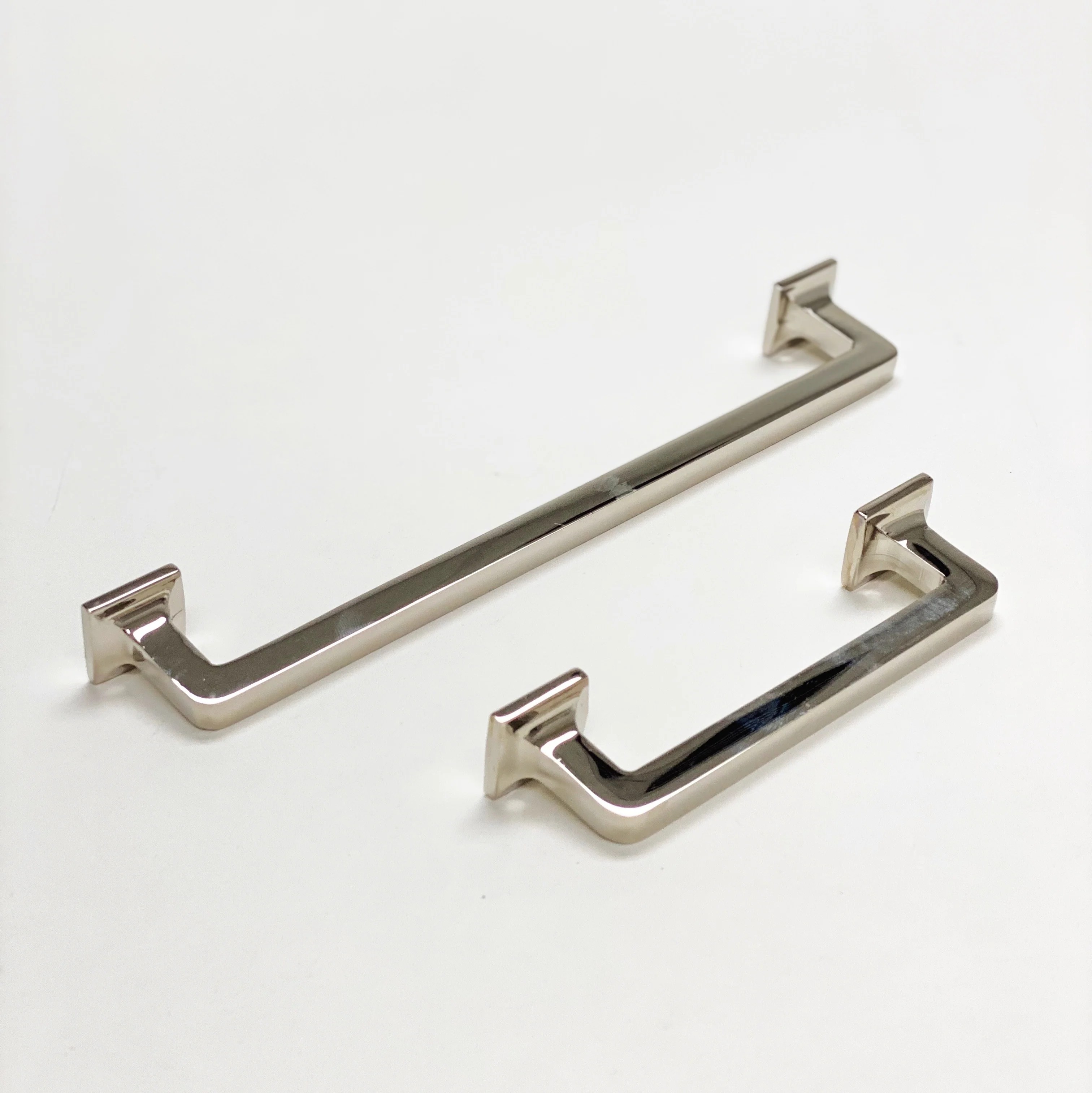 Polished Nickel "Eloise" Mission Style Drawer Pull Hardware Studio