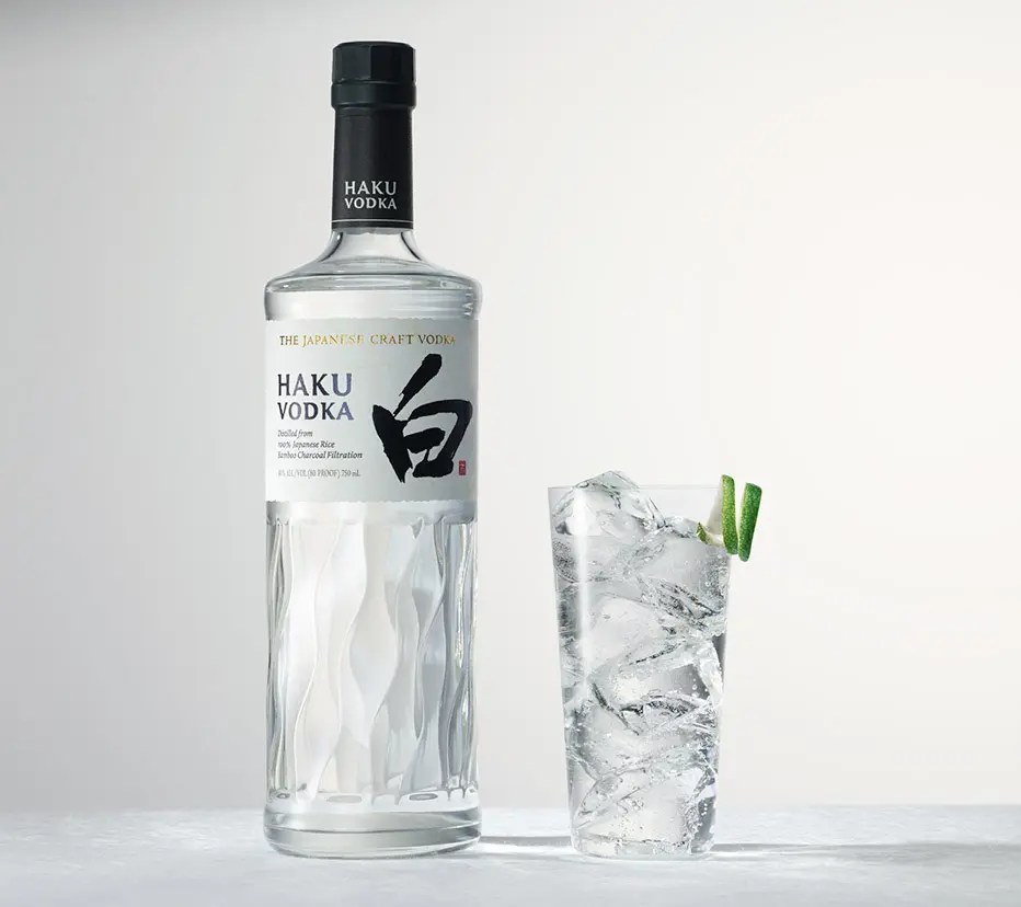 Haku, la vodka japonaise par Suntory