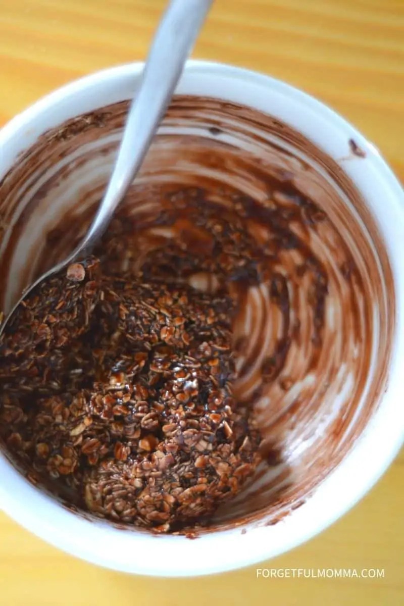 Single Serve No Bake Cookie in a Mug