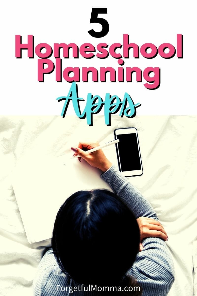 Apps for Homeschool Planning