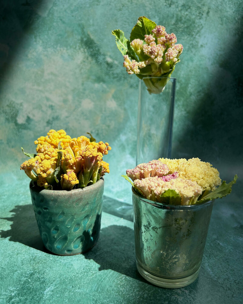 Carbs in Cauliflower vs Total)