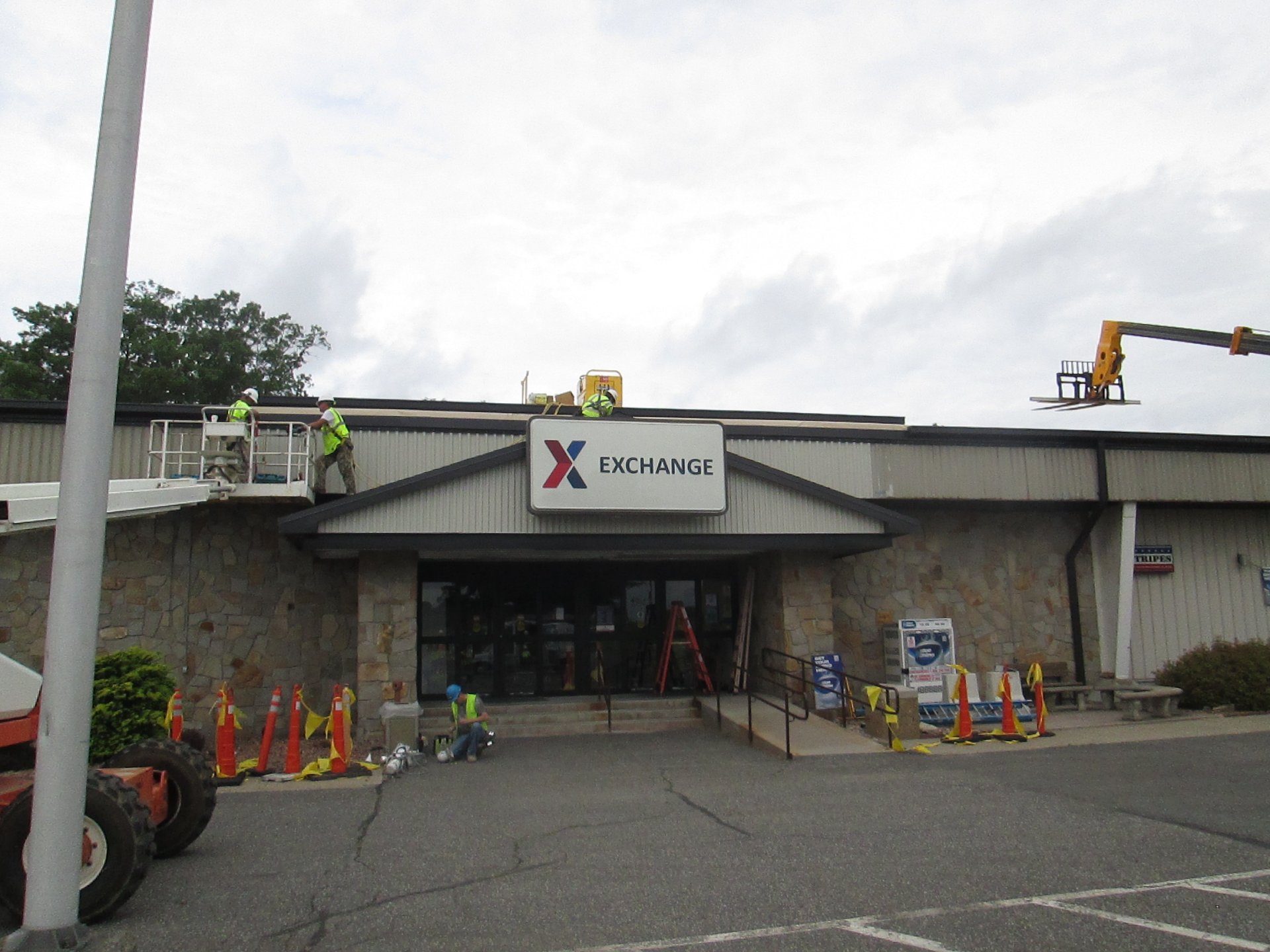 Exchange at Westover AFB Forish Construction