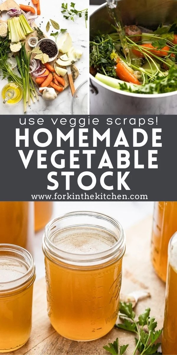 Easy Homemade Vegetable Stock Fork in the Kitchen