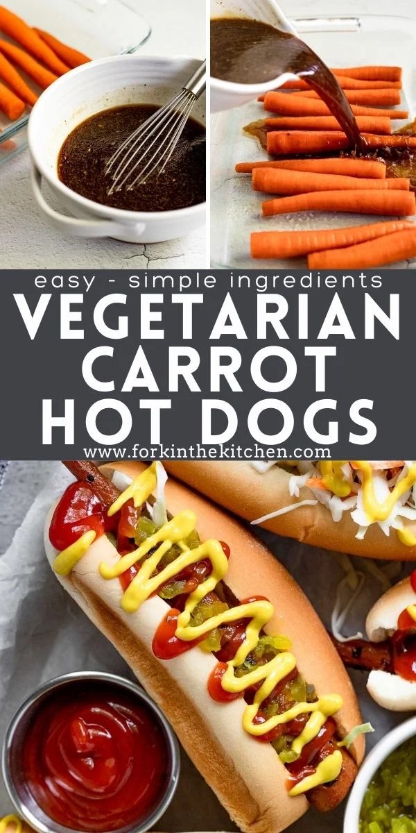 Vegan Carrot Dogs Fork in the Kitchen