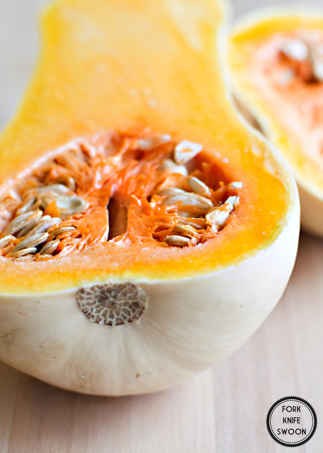 Fettuccine with Caramelized Butternut Squash Fork Knife Swoon
