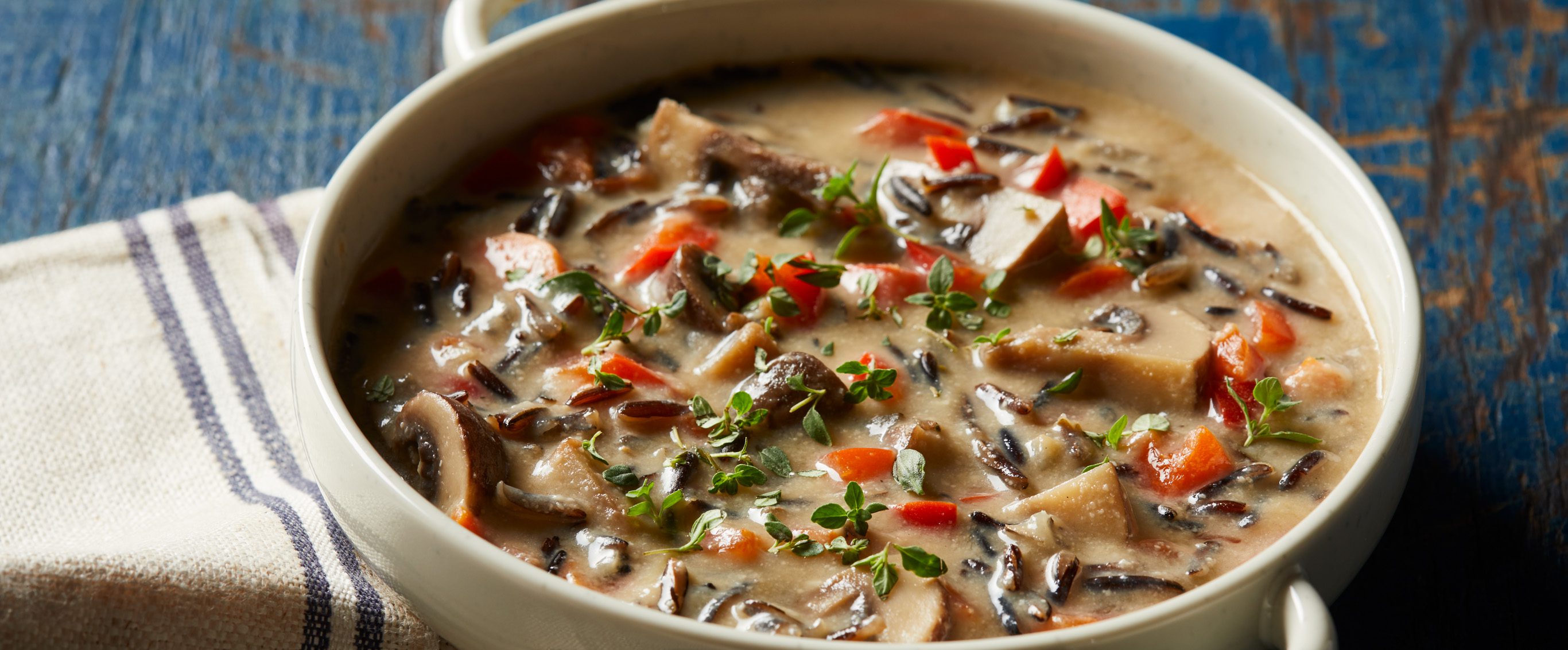 Creamy Wild Rice Soup Forks Over Knives