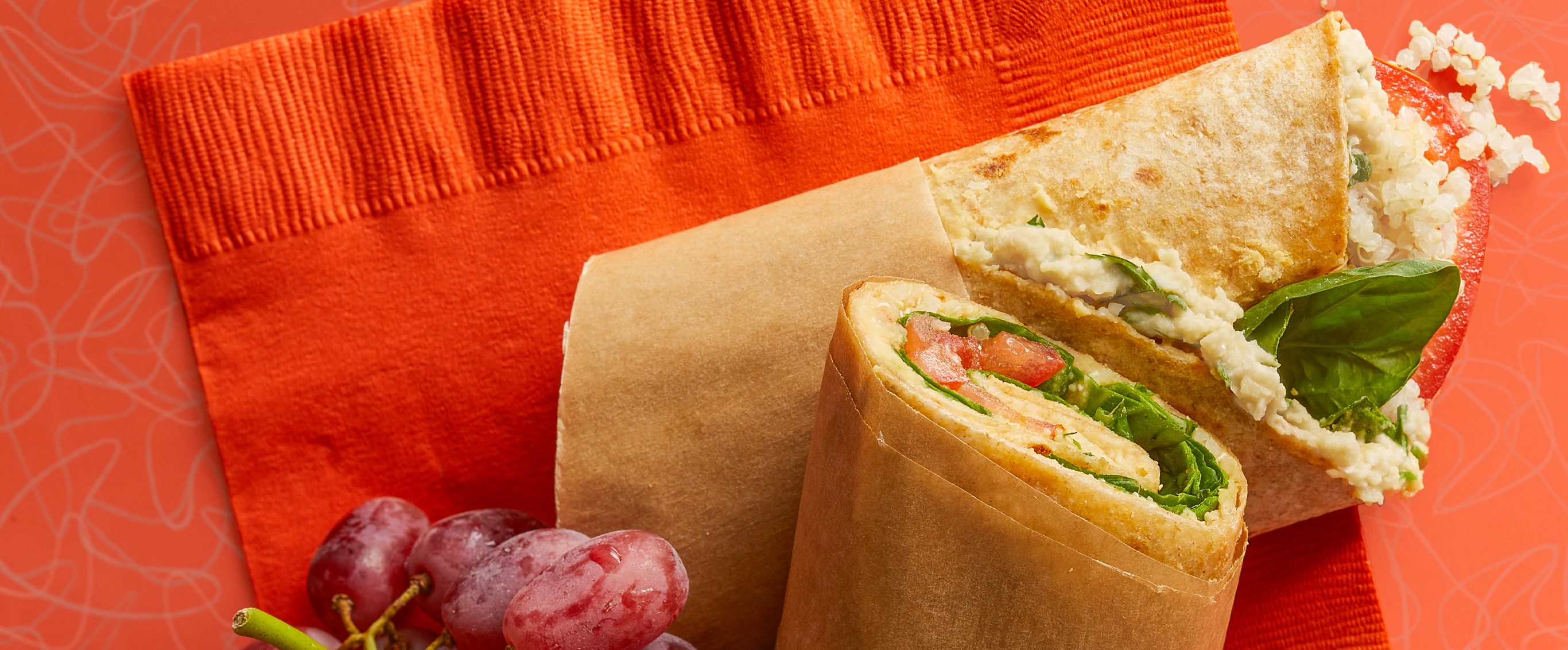 Quick Hummus and Quinoa Wraps Forks Over Knives