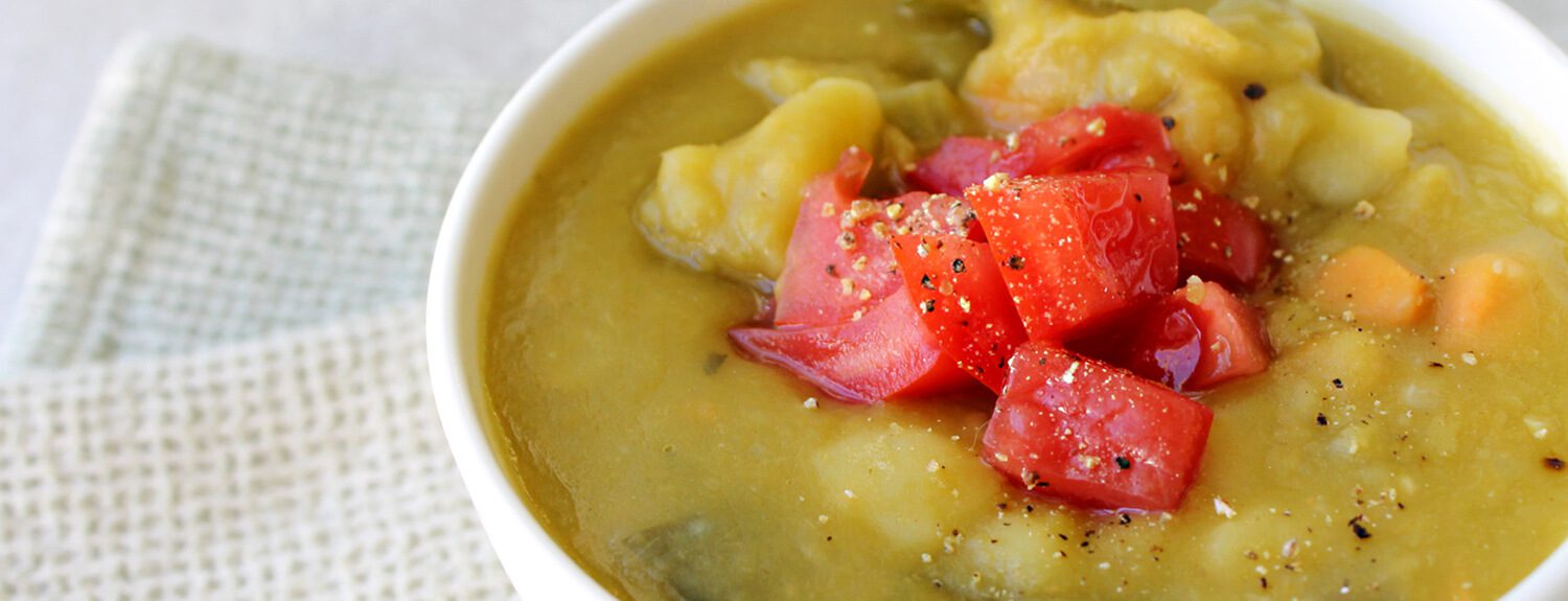 Split Pea & Yam Soup Forks Over Knives