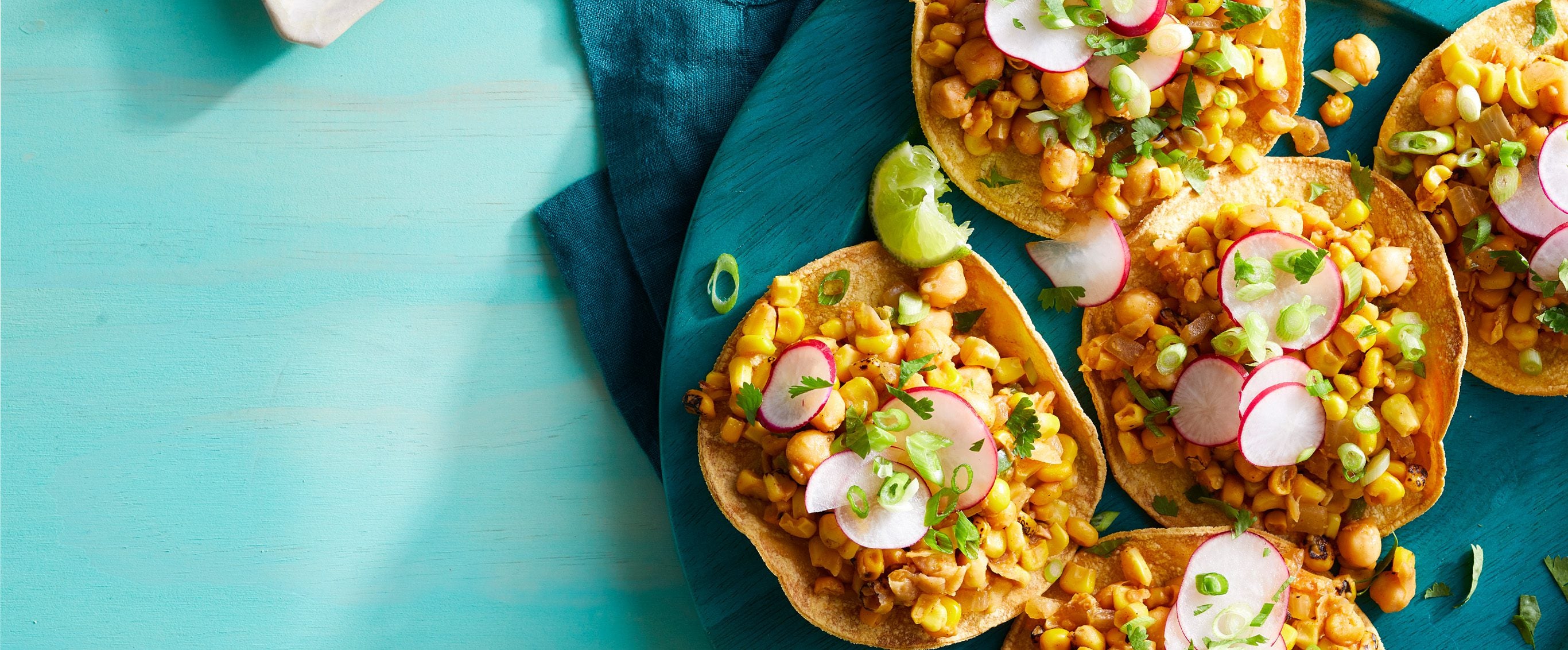 Easy Vegan Street Corn Tostadas Forks Over Knives