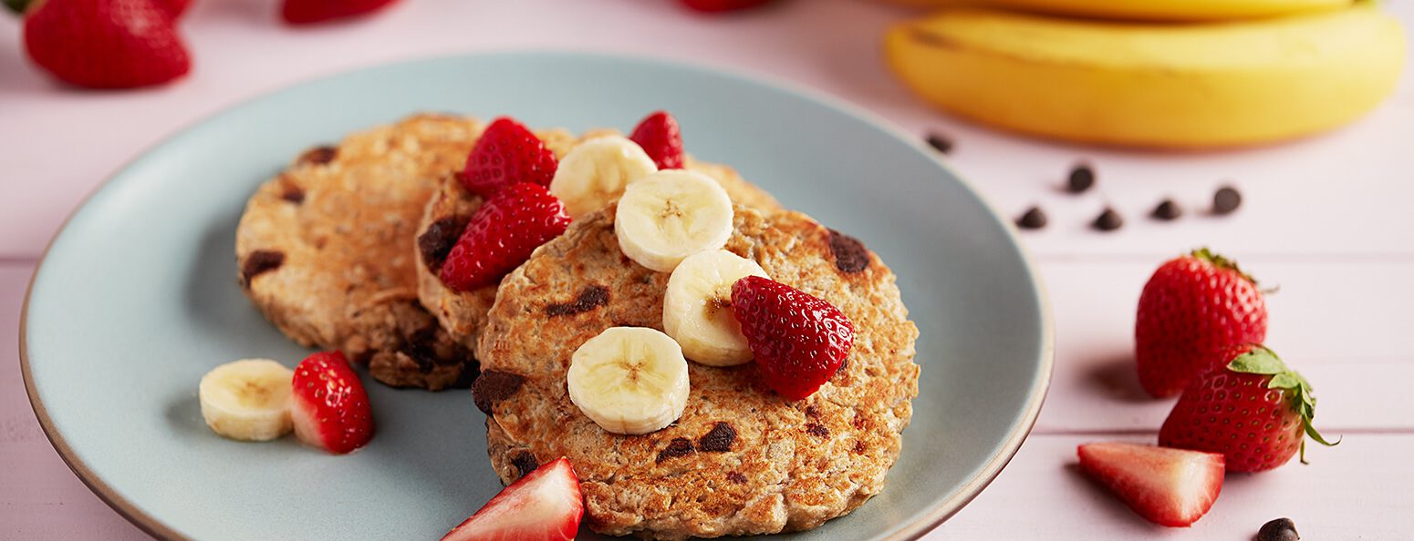 BananaOat Chocolate Chip Pancakes Forks Over Knives
