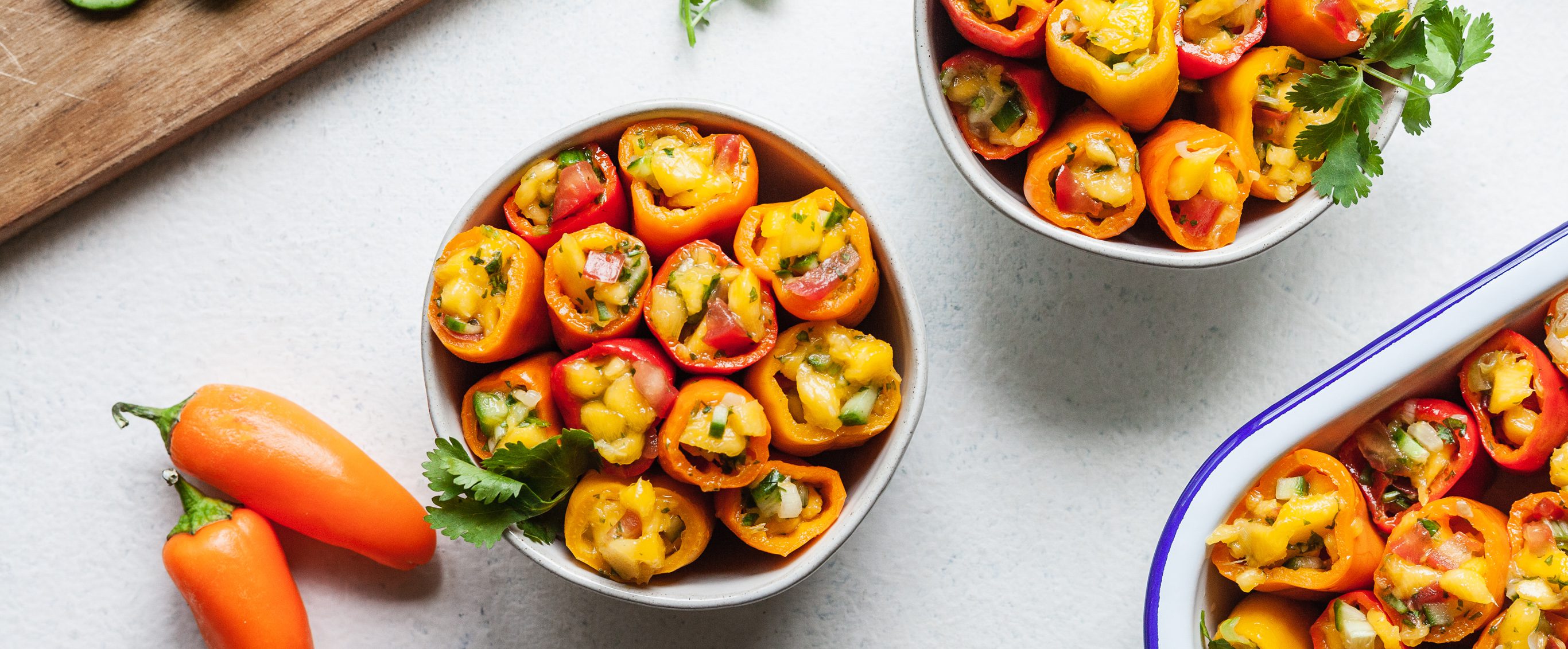 Mini Bell Pepper Poppers Forks Over Knives