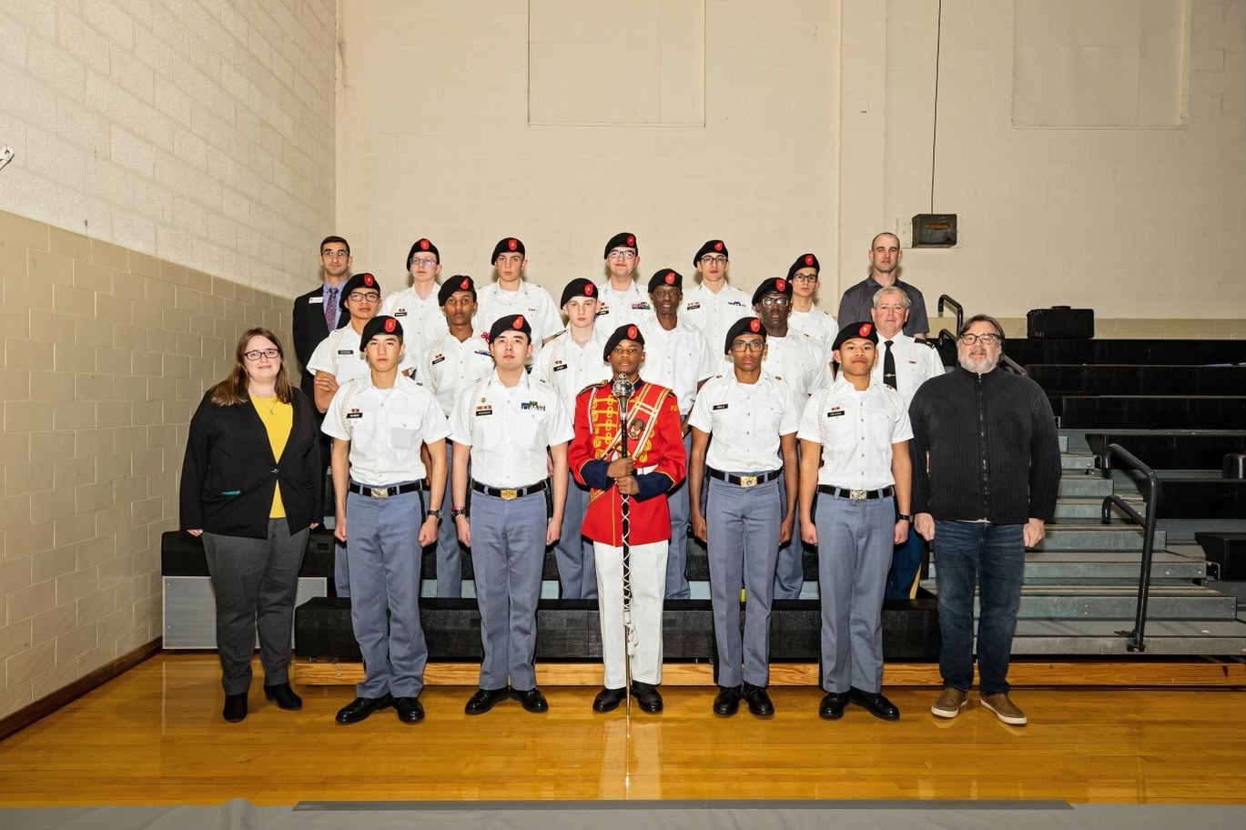Eight Band Members Recognized at the 45th Annual Military School Band