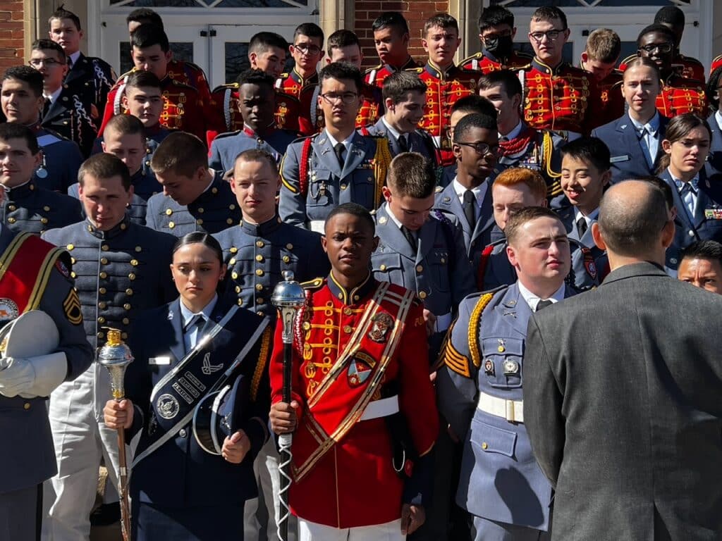 Eight Band Members Recognized at the 45th Annual Military School Band