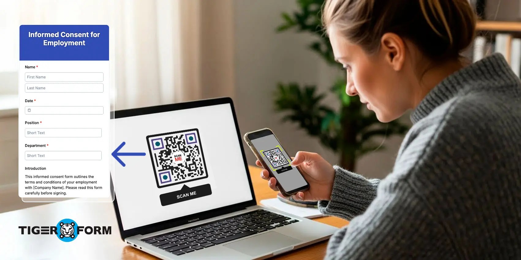 How digital consent forms with QR codes improve brand trust