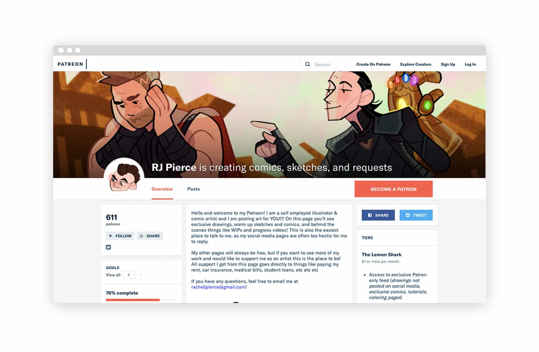 The Artists Making a Living (or Trying to) with Patreon