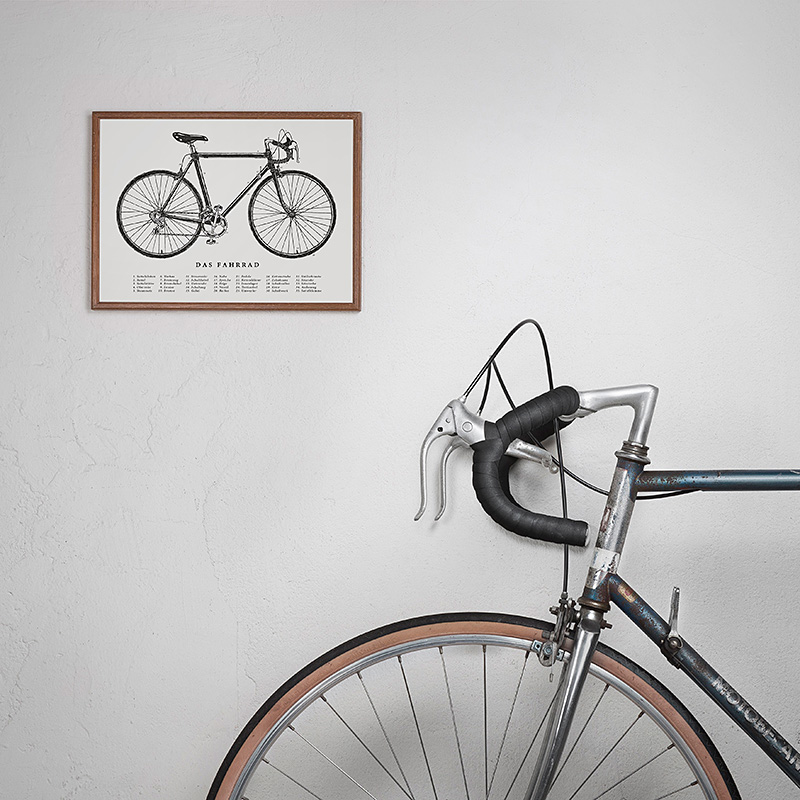 Fahrrad Poster